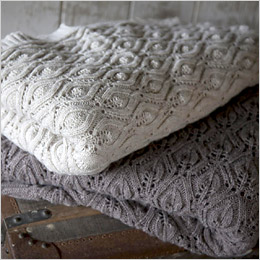 Knitted Throw by Nkuku