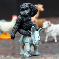 Bag of Plastic Characters