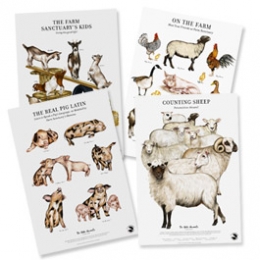 Do Unto Animals Print Set