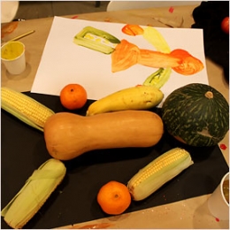 Still Life Pumpkin Painting