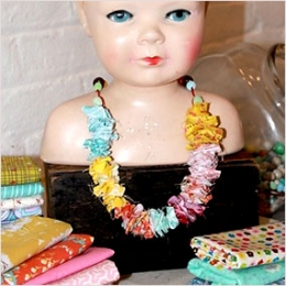 Fabric Necklaces