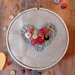 Heart Strung Embroidery
